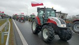 Rolnicze protesty w Koszalinie i regionie. Blokady na drodze S11 i przy wjeździe na trasę S6 [ZDJĘCIA, WIDEO]