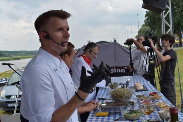 Drugi dzień Rybobrania 2018 w Krośnie Odrzańskim. W stolicy powiatu krośnieńskiego pojawił się m.in. Karol Okrasa.