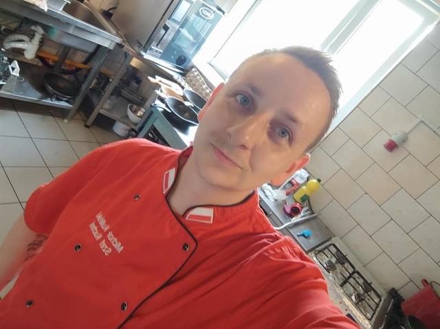 Michał Kuliński właściciel restauracji 4 Smaki Na Języku w Libiążu