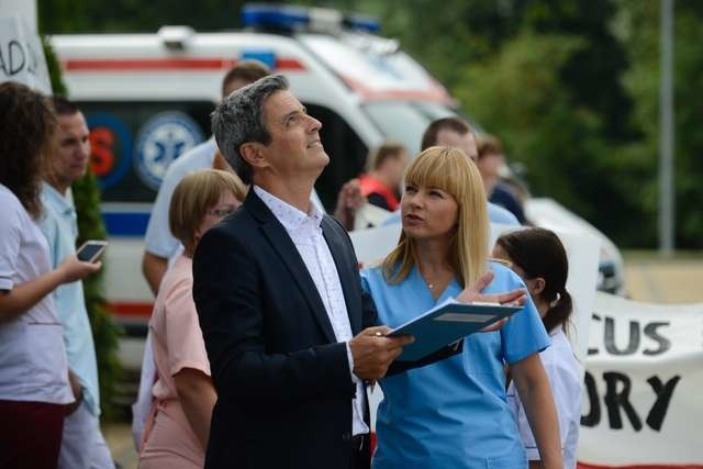 Piotr Polk i Katarzyna Bujakiewicz występują w „Lekarzach” od samego początku. W piątej serii też ich nie zabraknie