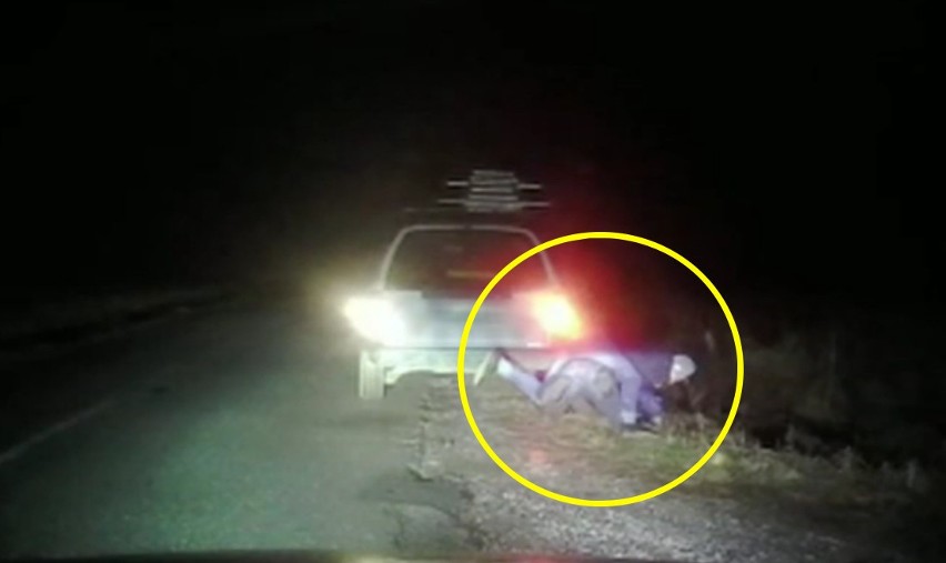 Komendant policji z Lipna zatrzymał pijanego pirata drogowego [zdjęcia, wideo]
