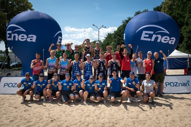 Najlepsze duety półfinału MP juniorów z organizatorami Enea Beach Cup i Lotto Plaży Wolności