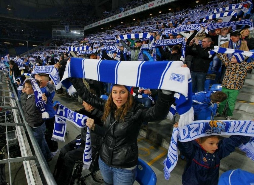 Stadion Lecha zamknięty? Policja chce kar za sobotnią oprawę