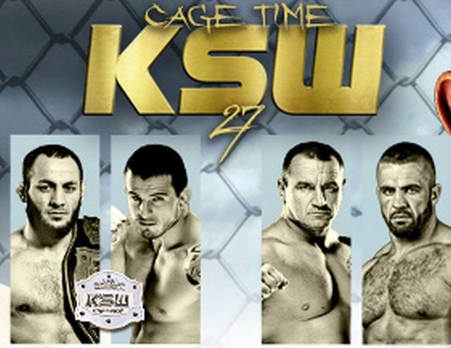Walka Khalidov vs Falcao, Pudzianowski vs Thompson. KSW 27 Cage Time transmisja online na żywo.