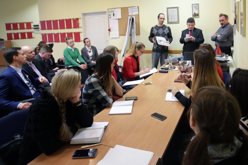 Ukraińsko-kanadyjska wizyta w redakcji „Głosu Pomorza”.
