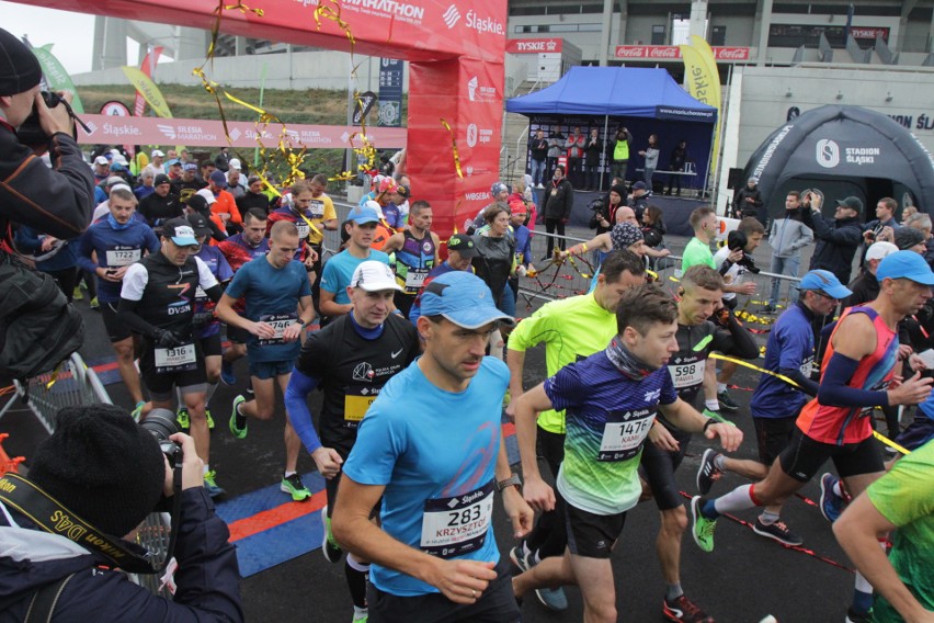 Silesia Marathon 2019 rozpoczął się od startu sprzed...