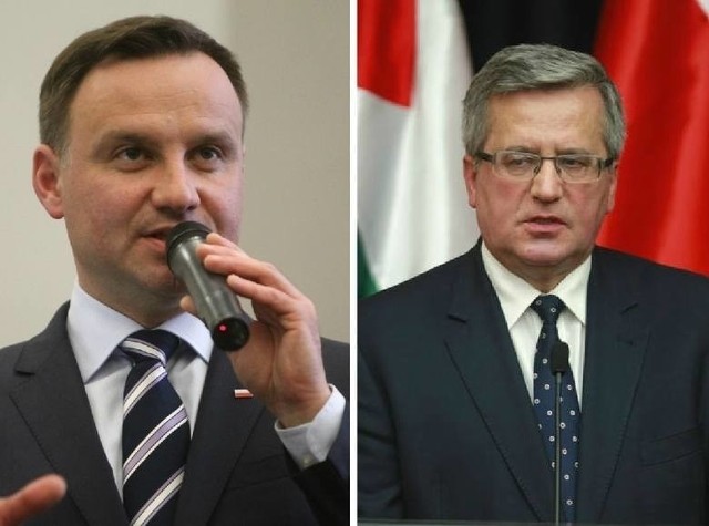 Andrzej Duda i Bronisław Komorowski