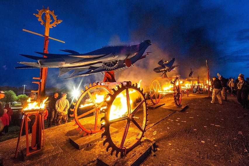 Ptaki Hasiora zapłonęły w Koszalinie