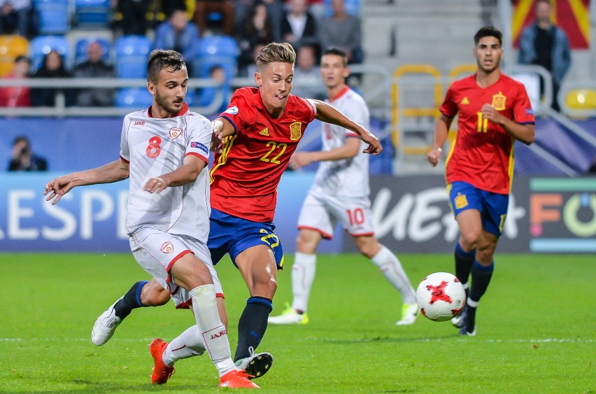 Euro U-21 2017: Hiszpania - Macedonia 5:0