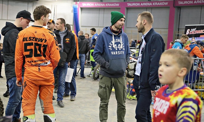 Kibice w Tauron Arenie Kraków podczas pierwszej rundy mistrzostw świata w SuperEnduro [ZDJĘCIA]