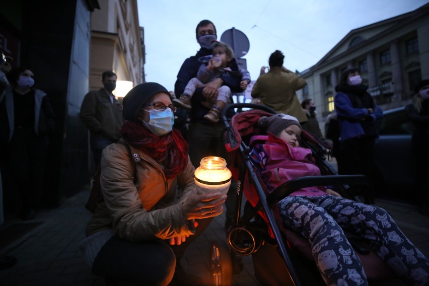 Protest przeciwko zaostrzeniu ustawy antyaborcyjnej przed...