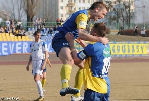 Piłkarze Elany Toruń po tym sparingu nie mieli powodów do radości.