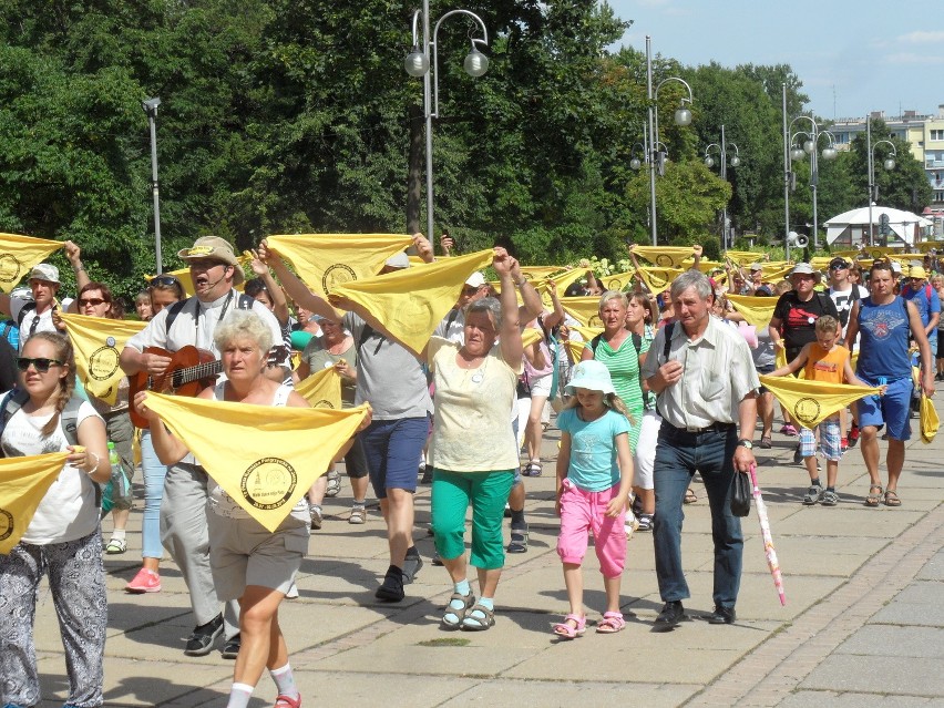 1 sierpnia 2015 Rybnicka pielgrzymka archidiecezji śląskiej...