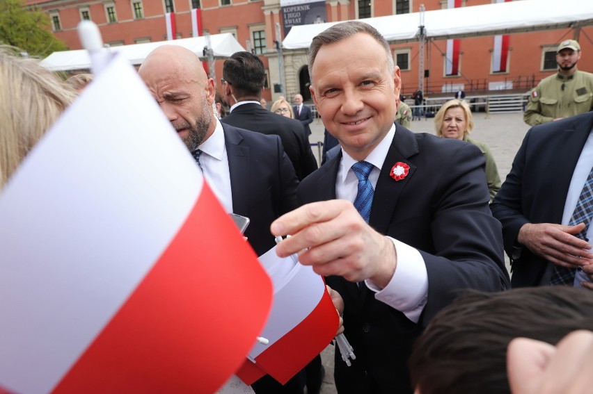 Prezydent RP Andrzej Duda i pierwsza dama RP Agata...