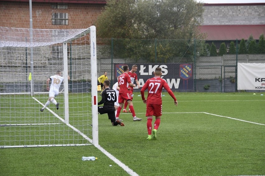 3 liga. Kontrowersje w Łagowie. ŁKS Probudex przegrał z Wisłą Puławy 1:3 [ZDJĘCIA Z MECZU I KIBICÓW, WIDEO]