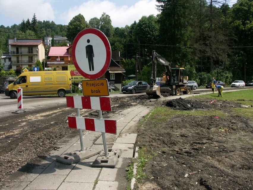 Frezowanie ul. Wyzwolenia w Wiśle to koszmar dla...