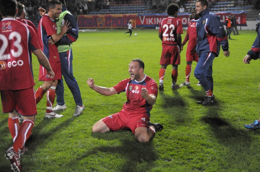 Odra Opole pokonala Korone Kielce 2-0.