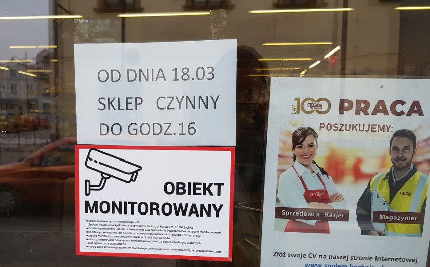 Koronawirus w Bochni. Bocheńskie sklepy w dobie pandemii [ZDJĘCIA]