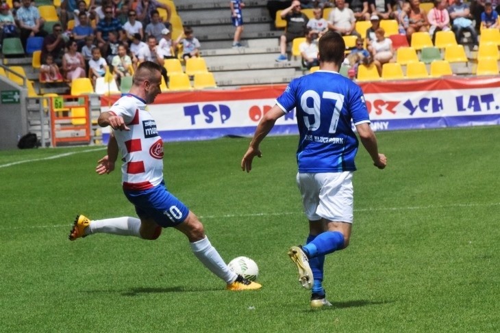 Podbeskidzie - MKS Kluczbork 3:1. Symboliczna zmiana warty w Bielsku-Białej