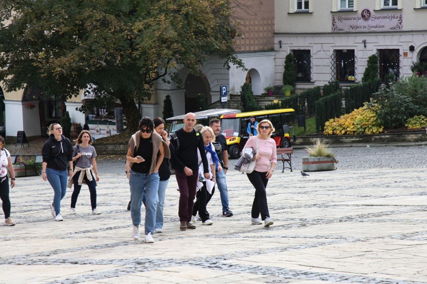 Sandomierz przyciąga turystów także jesienią