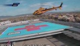 Helikopter Lotniczego Pogotowia Ratunkowego rozstrzaskał się tuż po starcie (wideo)