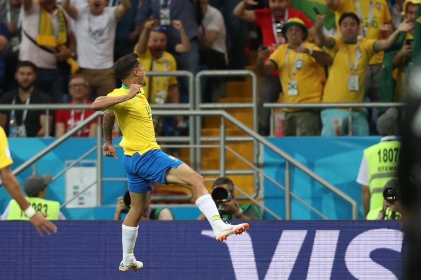 7. Philippe Coutinho (Brazylia). Bramka na 1:0 w meczu ze...