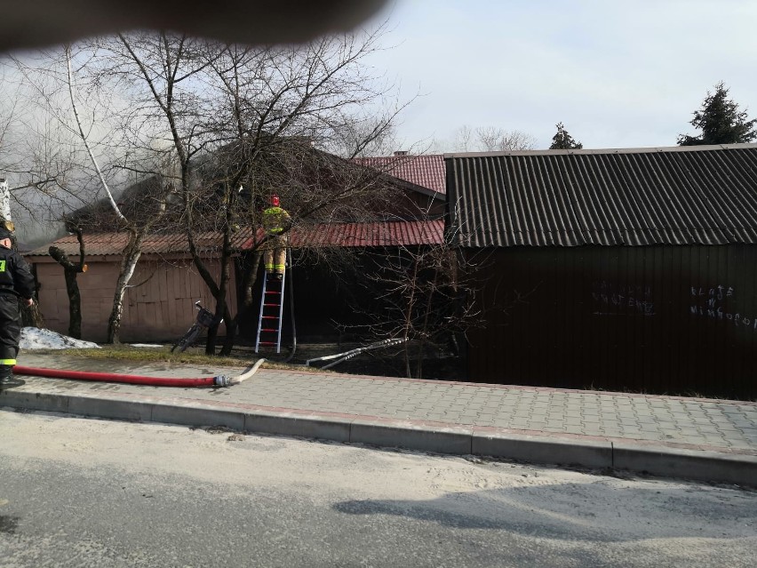 Tragiczny pożar domu w Rejowcu Fabrycznym. Nie żyje mężczyzna