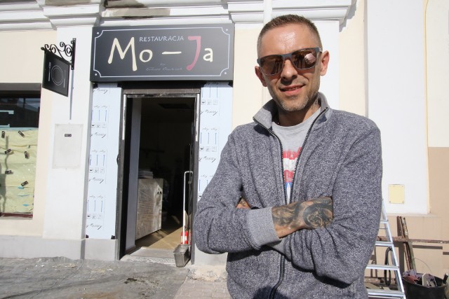 Tomasz Pawlusek, właściciel i szef kuchni w restauracji "Mo-Ja" zaprasza już 29 października na otwarcie