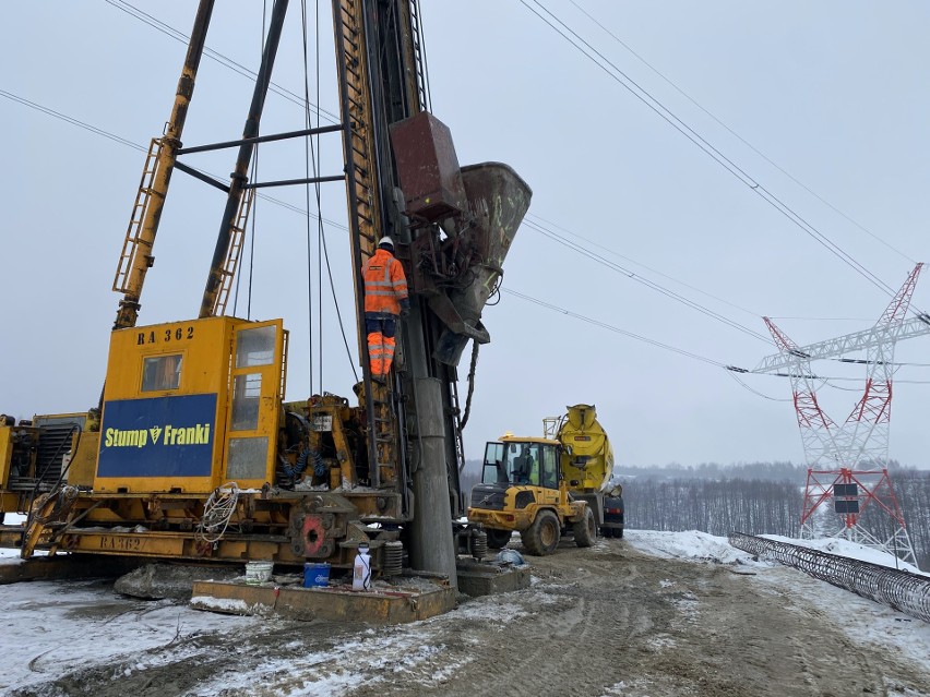 Na budowie S19 Rzeszów Płd. - Babica prace postępowały nawet...