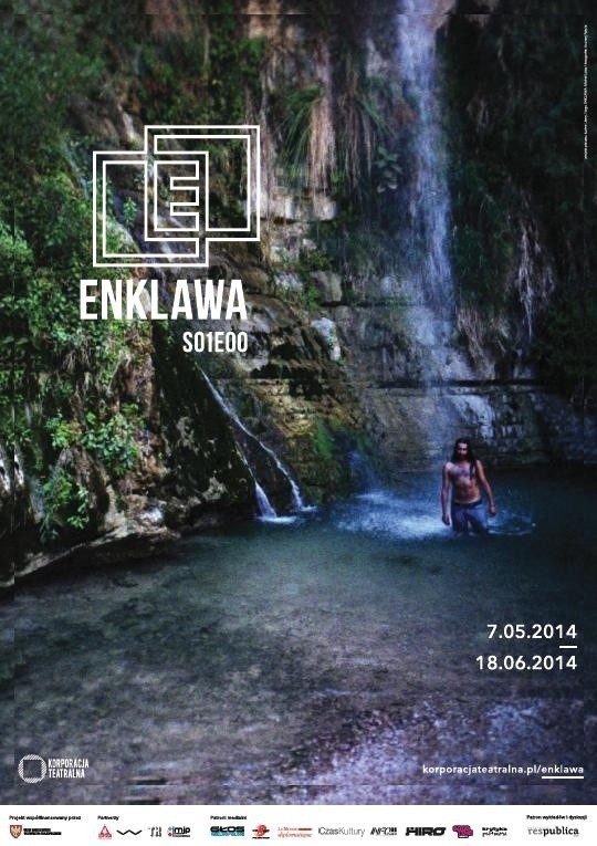 Plakat projektu "Enklawa"