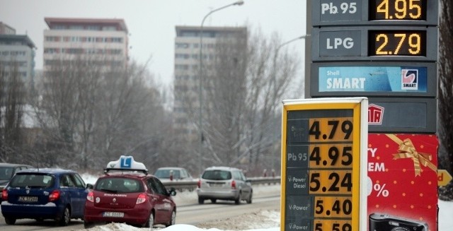 Takie ceny zarejestrowaliśmy 27 grudnia na jednej ze szczecińskich stacji paliw
