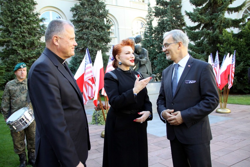 Georgette Mosbacher, ambasador USA w Polsce, wzięła udział w...