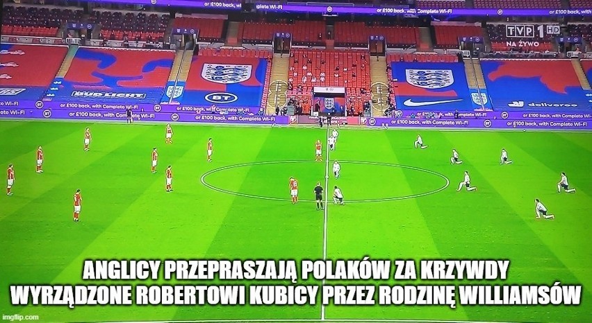Memy po meczu Anglia - Polska.