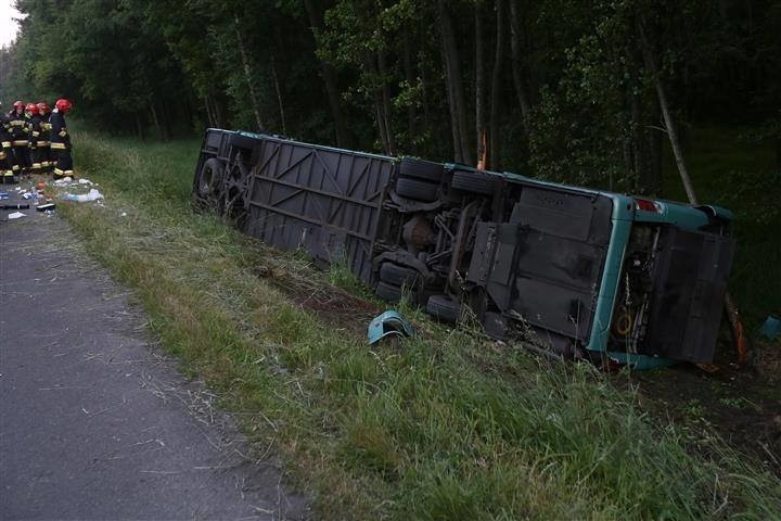 Wypadek w Romanowie na DK1. Śledztwo zostało umorzone, przyczyną wypadku była awaria pojazdu