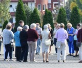 Ostrołęka. Koronka do Miłosierdzia Bożego na ulicach miast. Także w Ostrołęce. 28.09.2020. Zdjęcia