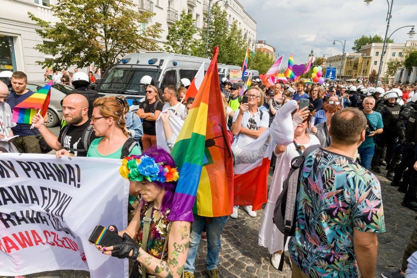 Marsz Równości w Białymstoku 2019. Białystok stał się wtedy...