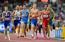 Rozmys odpadł w eliminacjach na 1500 m. Najszybszy Ingebrigtsen