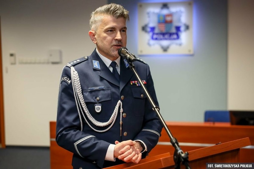 Nowy zastępca szefa świętokrzyskiej policji inspektor...
