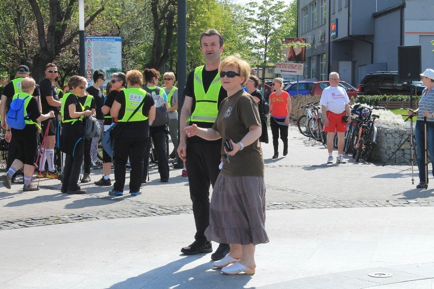Międzygrupowy Zlot Nordic Walking w Zawierciu