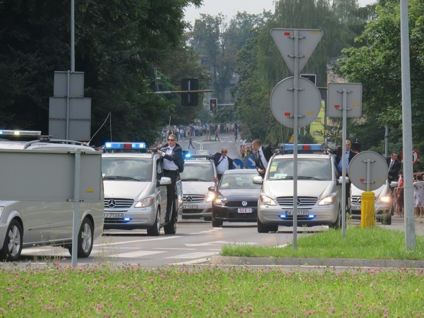 ŚDM Chrzanów. Papież przejechał przez Chrzanów [ZDJĘCIA]