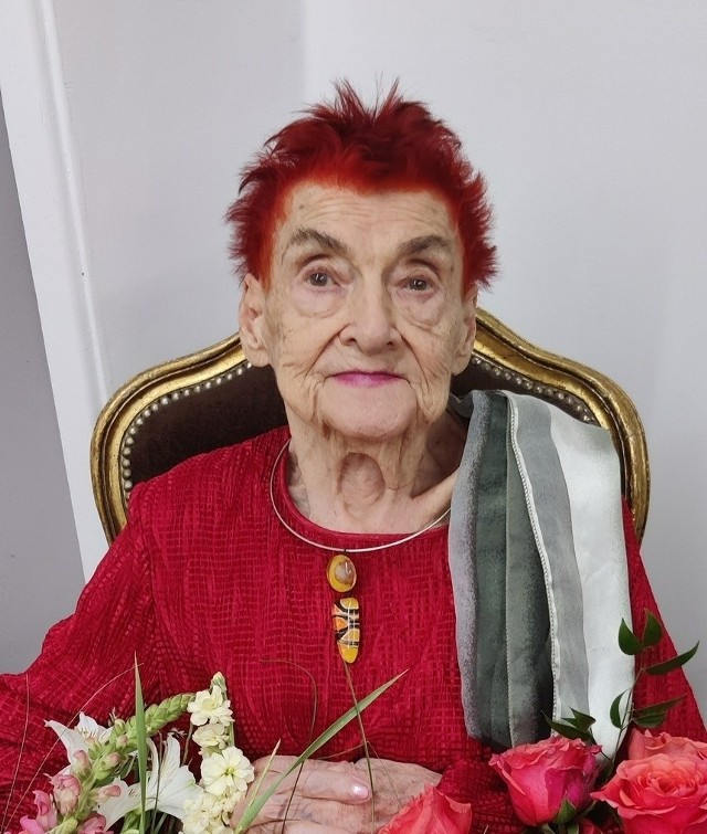 103-letnia artystka malarka, Wanda Nowak-Kosińska - mieszkanka Krakowa