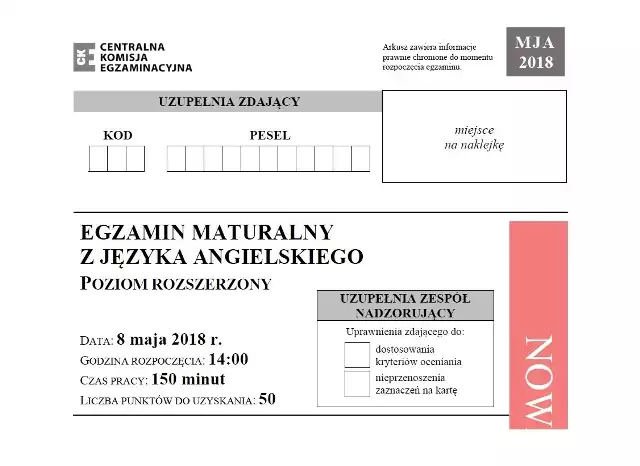 Matura próbna - matematyka. Matura z Operonem 21.11.2018 arkusze, pytania,  odpowiedzi. Matura Operon z matematyki p. podstawowy, rozszerzony |  Dziennik Bałtycki