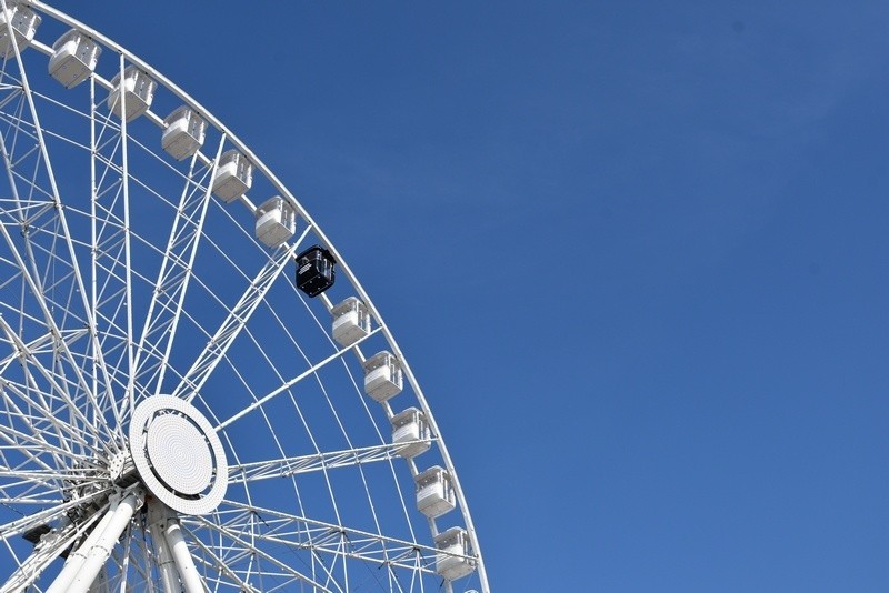 Ruszyło koło "My Wheel of Łodź" na Starym Rynku. Co widać z góry? ZDJĘCIA