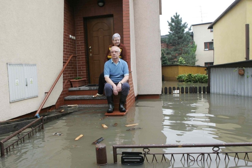 Powódź w Zabrzu Makoszowach w maju 2010 roku