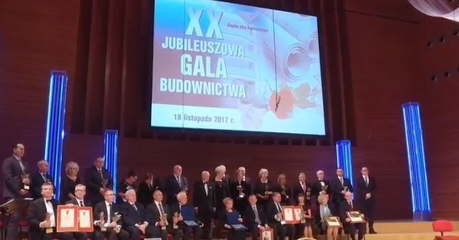 Wielka Nagroda Budownictwa dla spółki Stadion Śląski ZOBACZ WIDEO