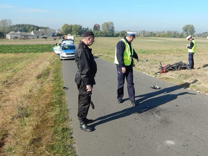 - W wyniku zderzenia kierujący jednośladem poniósł śmierć na...