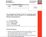 Matura 2015 Geografia rozszerzona dla LO - ARKUSZ CKE! [ZADANIA I ODPOWIEDZI]