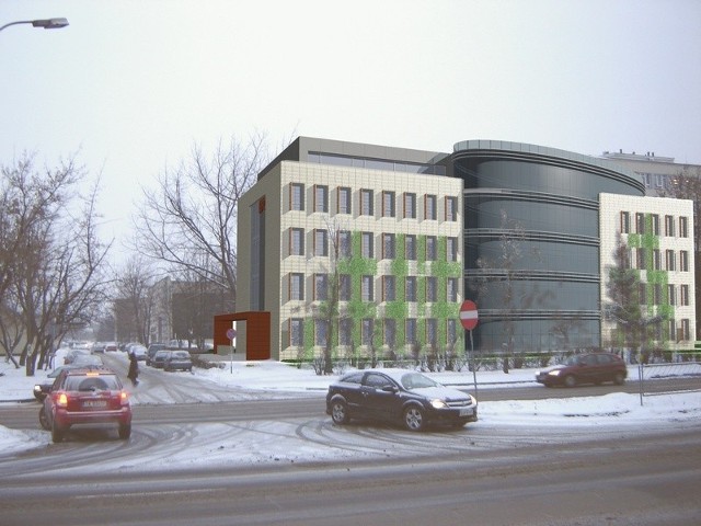 Supernowoczesny budynek stanie na rogu ulic Warszawskiej i Studenckiej. Do użytku zostanie oddany na wiosnę 2012 roku.