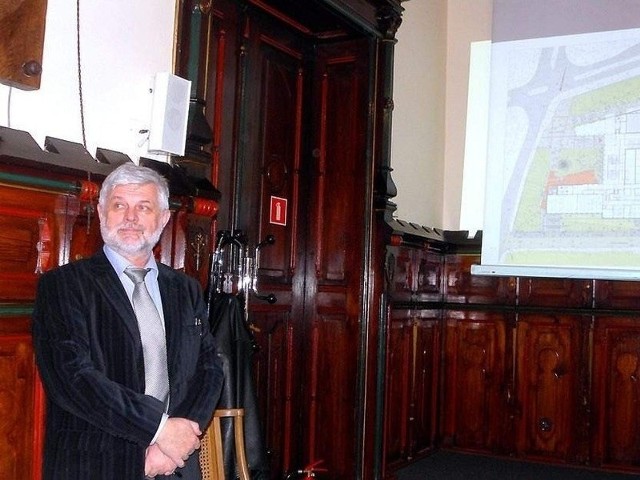 Janusz Pachowski zaprezentował projekt Centrum Kultury