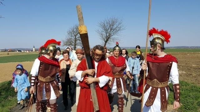 Misterium Męki Pańskiej na ulicach Krzyżanowic